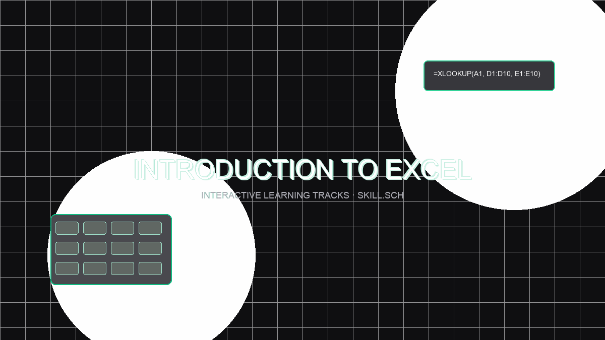 Introduction to Excel